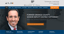 Desktop Screenshot of mfellattorneyatlaw.com